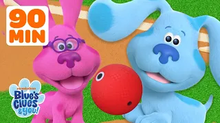 Blue and Magenta Play Ball! ⚾️ w/ Josh | 90 Minute Compilation | Blue's Clues and You!