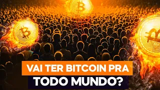 Bitcoin é MAL DISTRIBUÍDO e CONCENTRADO na mão de poucos? Vai ter bitcoin pra todo mundo?
