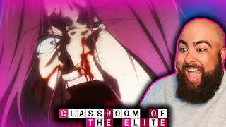 AYANOKOJI VS RYUEN!!! | Classroom of The Elite S2 Episode 11 AND 12 Reaction! Blu-Ray Version