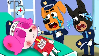 Please Save Sheriff papillon ...?!! We Can't Lose Her ..!|| So Sad Story Sheriff Labrador Cartoon