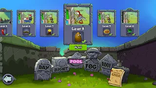 PLANTS VS ZOMBIES (POOL) LEVEL 8