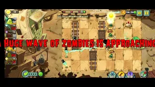 Epic Quest ; Wild West Wipeout!Goals 6 in Plants vs Zombies 2