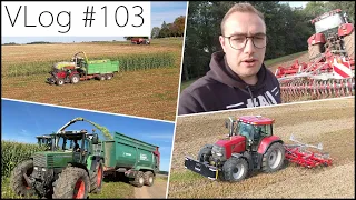 FarmVLOG#103: 5 Meter Premium LTD Vorführgrubber am CVX / 1. Teil MAIS Häckseln