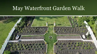🌹 Perennial Garden Tour of our Waterfront Garden in early May