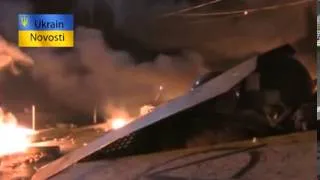 Битва на майдане штурм 19,02,2014  Ukraine Kiev
