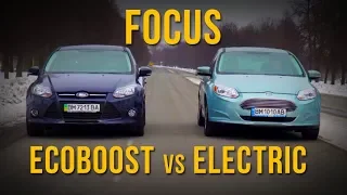 Ford Focus ECOBOOST vs ELECTRIC: всё, что нужно знать! #SRT