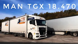 Обзор кабины MAN TGX 18.470 тандем 2022г