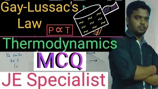 Gay-Lussac's Law,Gas law,Thermodynamics,MCQ,pressure cooker,P-T law,Gay-Lussac's application,GS