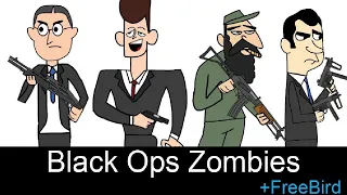 Black Ops zombies but it’s Clone High Animated (FreeBird)