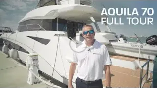 Discover the All-New Aquila 70 Luxury Power Catamaran: A Lifelong Boater's Perspective w/ Jean Raas