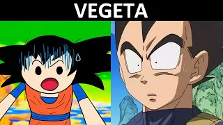 Goku in a Nutshell Reacts To VEGETA 's Transformations