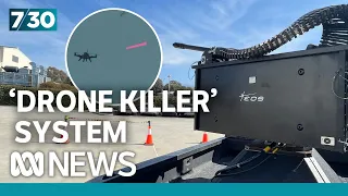 Australian 'drone killer' system Slinger heading for Ukraine | 7.30