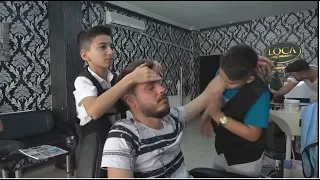 ASMR Turkish Barber Face,Head and Body Massage 278