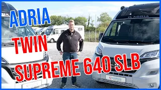 Adria Twin Supreme 640SLB Modell 2022 *DER Kastenwagen mit Sky Roof*