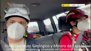 Crónica (25/9/21)11.00 hora canaria. STA Cono volcánico roto. IGME-CSIC