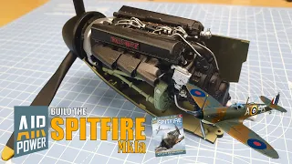 Build the Spitfire Mk1a - Part 11 - Oil Pipes and the Nose Frame