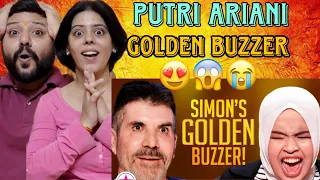 Putri Ariani Receives The GOLDEN BUZZER From Simon Cowell Reaction | Auditions | AGT 2023 |