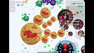 【Agar.io Mobile】激アツ過密鯖Liveと取り合い！