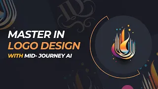 How to use Mid Journey AI to Create Elegant Logo Design 2024 | Logo design with AI Full Tutorial