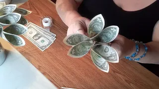 # DIY  how to make a money bouquet