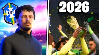 🇧🇷Testei o DINIZ como técnico do BRASIL NA COPA DE 2026! FIFA 23