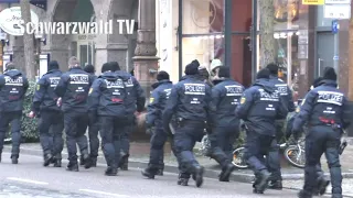 🚨🚔 Demo Freiburg: Ist das wirklich nötig solche Massen an Steuergeldern herauszuschmeißen?