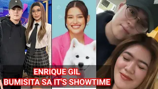 #lizquen Update. Enrique Gil BUMISITA sa It's Showtime.