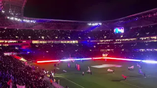 Ambiance du match Lyon - Lens