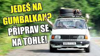 Tohle je GUMBALKAN! Co NEBYLO ve filmu TRABANTEM A ŠKODOVKOU NA VLNĚ NOSTALGIE / Gumbalkan 2023