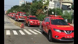 FULL IRINGAN MOBIL PEMADAM KEBAKARAN