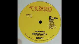 BLOWFLY  - BLOWFLY'S RAPP  INSTRUMENTAL   ( PART II )