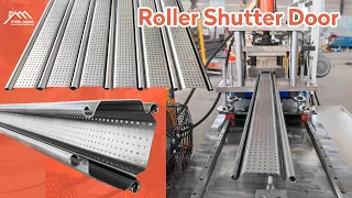 [Steelmama]Door Panel Machine|Galvanized Metal Shutter Door Roll forming Machine manufacturer China