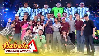 Team Filipinas, kinwento ang kanilang historic goal | BABALA! 'WAG KAYONG GANUUUN... | Aug. 09, 2023