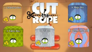 Cut the Rope - Season 01 (All Boxes) | 3 Stars Walkthrough