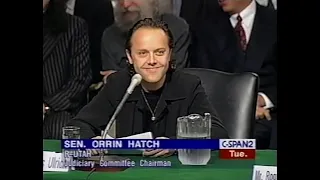 Lars Ulrich with Senate Judiciary Committee (incomplete) 60FPS