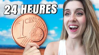 Survivre avec 0.01€ pendant 24h | DENYZEE