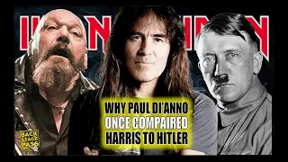 💀Ex-IRON MAIDEN Singer PAUL DI'ANNO Explains Why He Once Compared STEVE HARRIS To HITLER