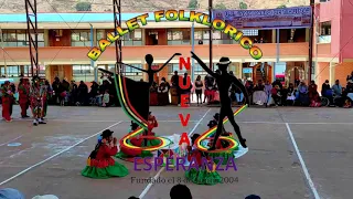 ❤️❤️💚💚 CHUTAS Y PEPINOS EN SAN PABLO DE TIQUINA - BALLET FOLKLORICO NUEVA ESPERANZA