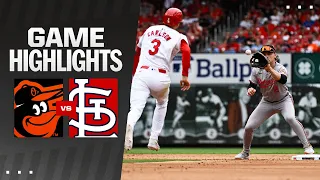 Orioles vs. Cardinals Game Highlights (5/22/24) | MLB Highlights