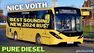 Best Sounding New Bus? Diesel 👍🏼 2024 ADL Enviro200 MMC 9.7m | 🐝 Bee Network 🐝