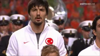 Holland vs Turkey (National Anthems)