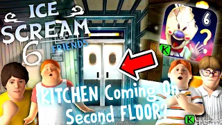 Giant KITCHEN Coming On SECOND Floor Of ROD'S Factory In Ice Scream 6!!! | Ice Scream 6 Kitchen