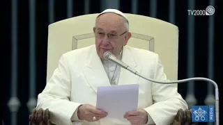 Catechesi di Papa Francesco nell’Udienza Generale del 14 febbraio 2018