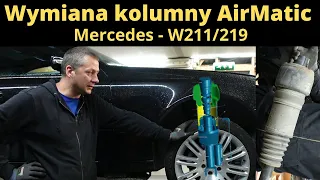 Wymiana kolumny AirMatic Mercedes W211/219