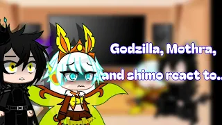 Godzilla, mothra, and shimo react to Godzilla battle Royale. (part 2)