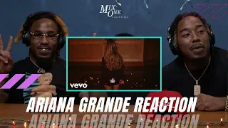 SHE NAILED THIS! Twins React to Ariana Grande "Santa Tell Me" Music Video...