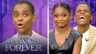 Black Panther Cast vs. 'The Most Impossible Black Panther Quiz' | Wakanda Forever | PopBuzz Meets