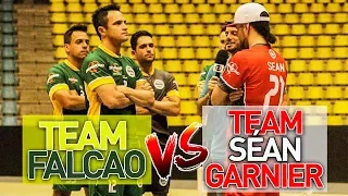 TEAM FALCAO vs SÉAN GARNIER ! CRAZY SKILLS AT REIS DO DRIBLE