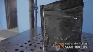 75 TON Press Crushing a PlayStation