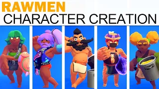 RAWMEN Character Creation (Male & Female, Full Customization, All Cosmetics, More!)